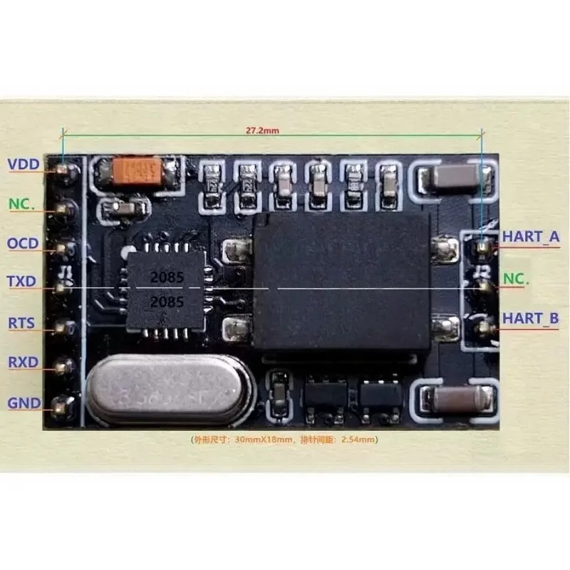 Host Modem Module 8500 Chip Electromagnetic Isolation Protocol Communication Conversion Board