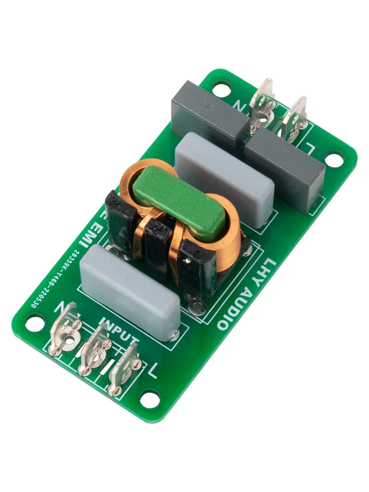 Power filter board module emi filter AC mains purification fever audio noise reduction and anti-interference 4A