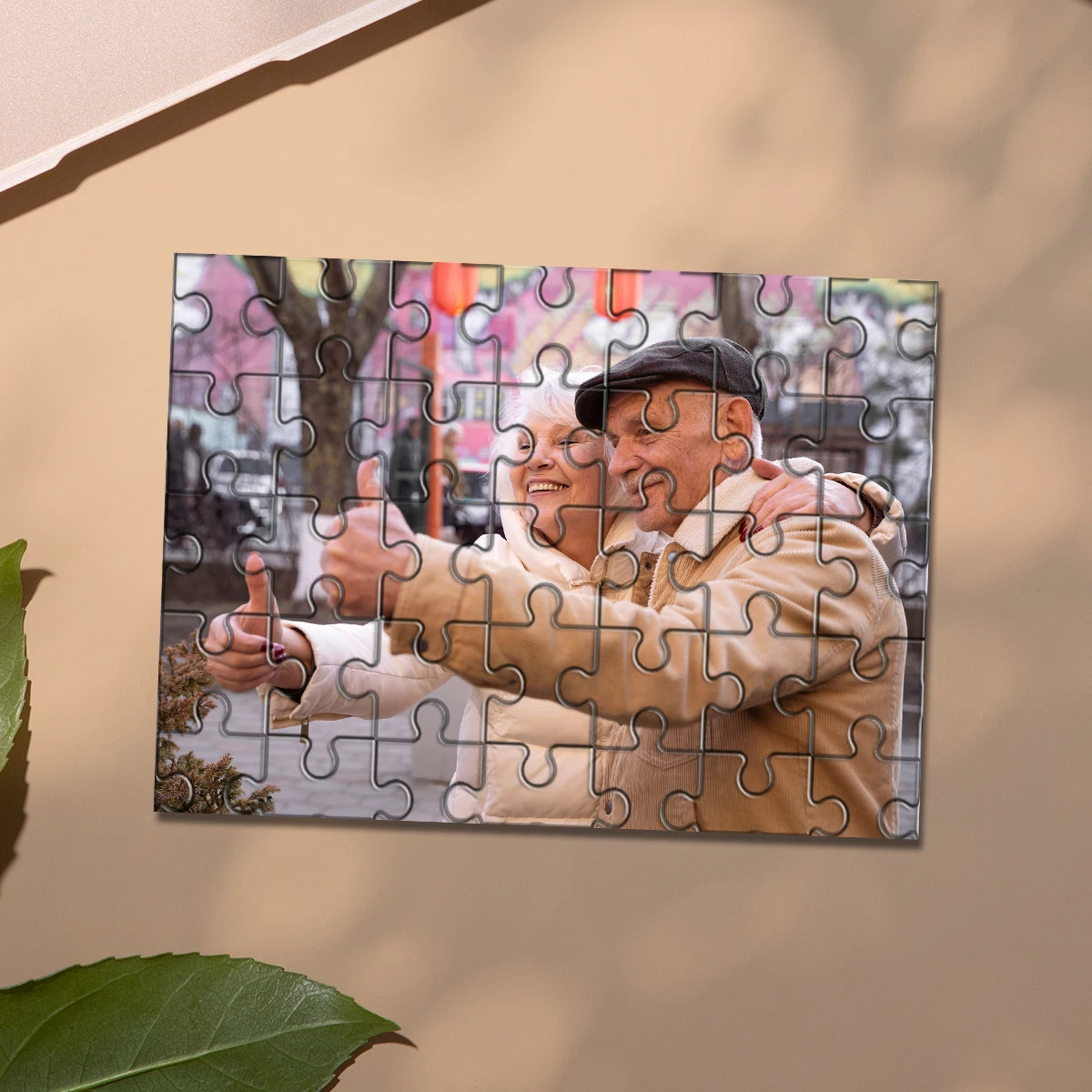 35/300/500/1000pcs Personalized Custom Photo Puzzle couple photos Parent-Child Interactive Diy Assemble Game Toy