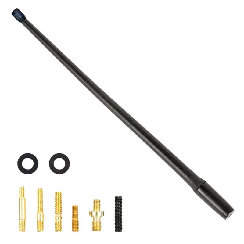 13In Antenna Aerial For Jeep Wrangler JK JKU JL JLU Rubicon Sahara Gladiator Reception Mast Adapter 2007 - 2021
