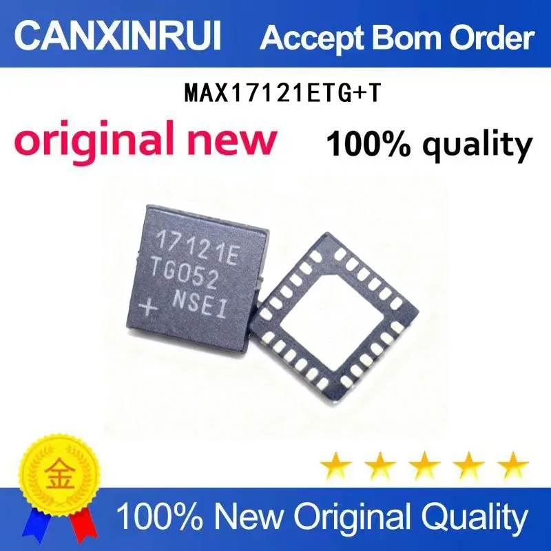(5-100 Pieces) Brand new original 17121E MAX17121ETG+T MAX17121E QFN