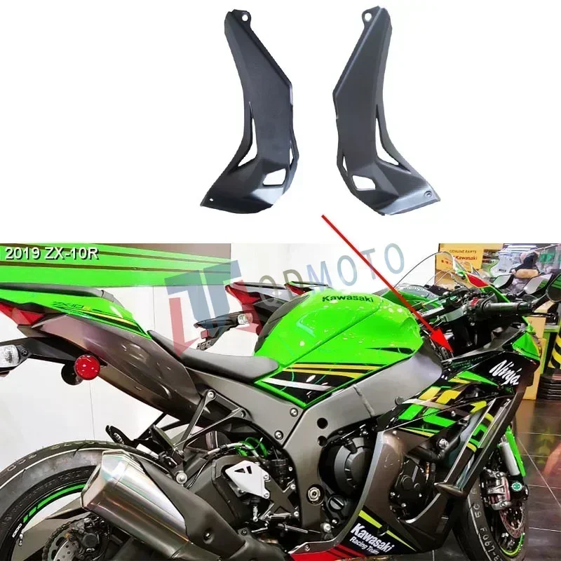 

For Kawasiki ZX-10R 2016 2017 2018 2019 Motorcycle Head Tube Left and Riaght Cover ABS Injection Fairing ZX10R 16-19 Accessories