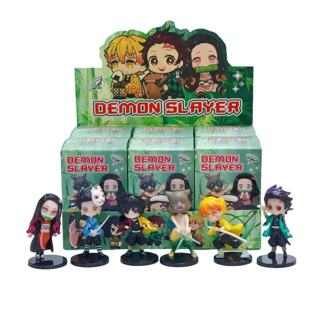 

New Ghost Extinguishing Series Handheld Blind Box Desktop Decoration Ornament Ghost Extinguishing Blade Anime Peripheral Gifts