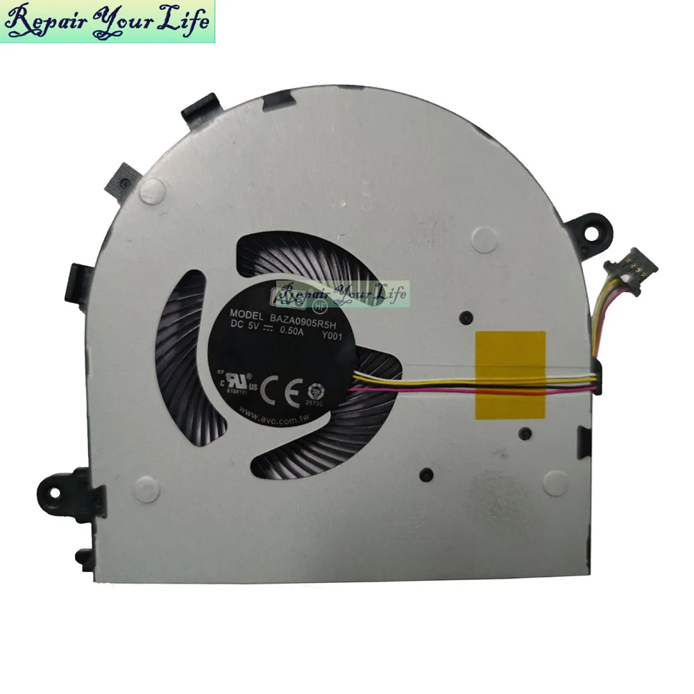 Laptop CPU Cooling Fan For HuaWei Matebook D MRC-W50 MRC-W60 W00 PL-W19 PL-W09 BAZA0905R5H Y001 Y002 Notebook PC Cooler Radiator