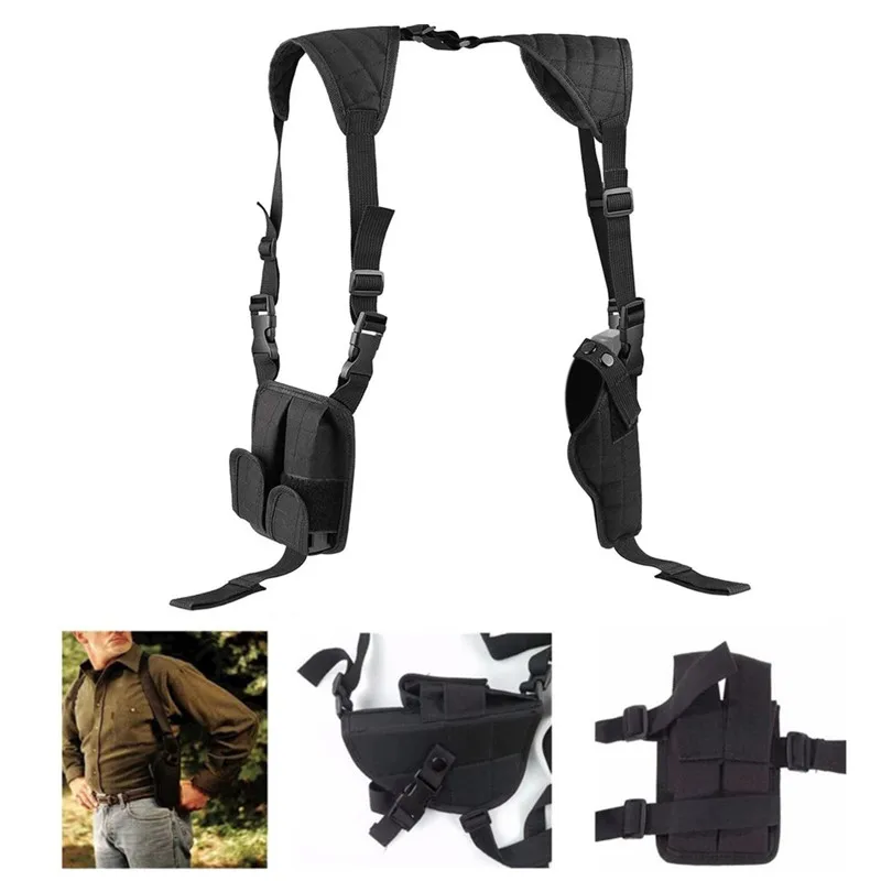 

Universal Gun Holster Left Right Hand Pistol Double Holster Concealed Carry Shoulder Holster for Glock17/19