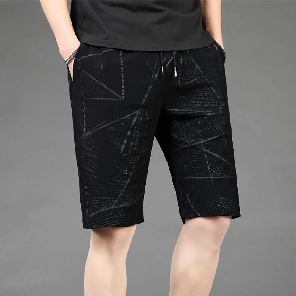 Men's Shorts Stretch Wrinkle Resistant Quick Drying Beach Casual Shorts Breathable Gym Basketball Shorts Workout Short Pantd