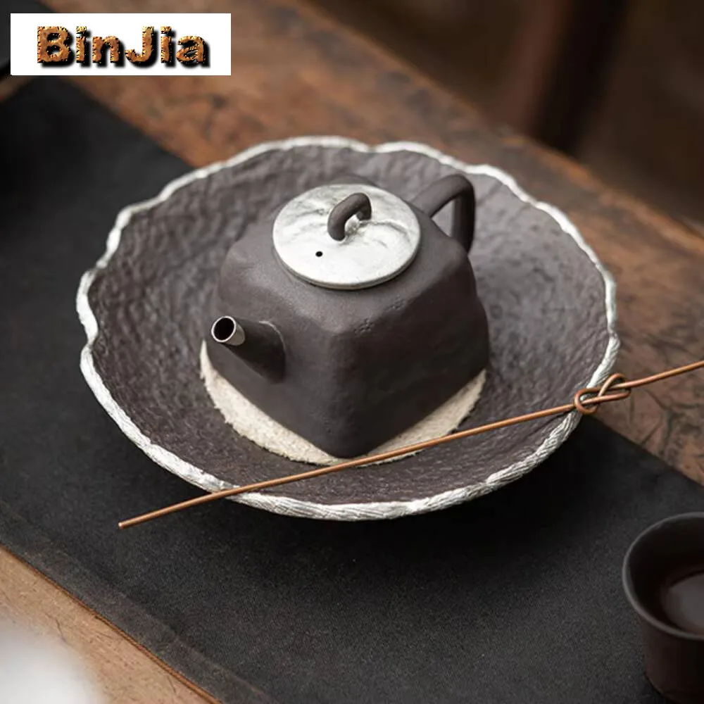 200 مللي إبريق شاي من الفخار الخشن الياباني مصنوع يدويًا وعاء فئة مذهب غلاية تخمير الشاي مع فلتر هدايا كونغ فو تشا الصينية الحرفية هدية #2