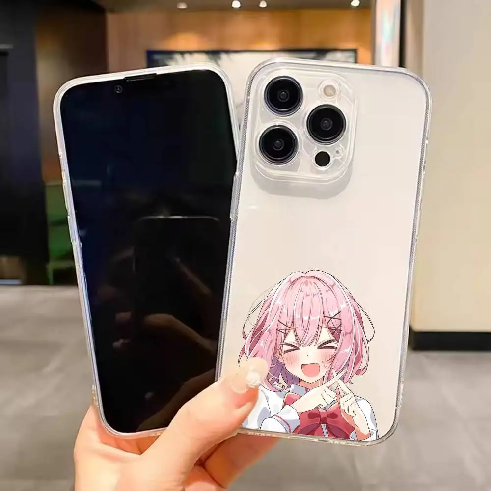 

Watanare Manga Anime For iPhone 17 16 15 14 13 12 11 Mini Pro Max Plus Transparent Cover Phone Case