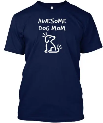 Dog Mom Cheeky Mutts T-Shirt Made in the USA Size S to 5XL