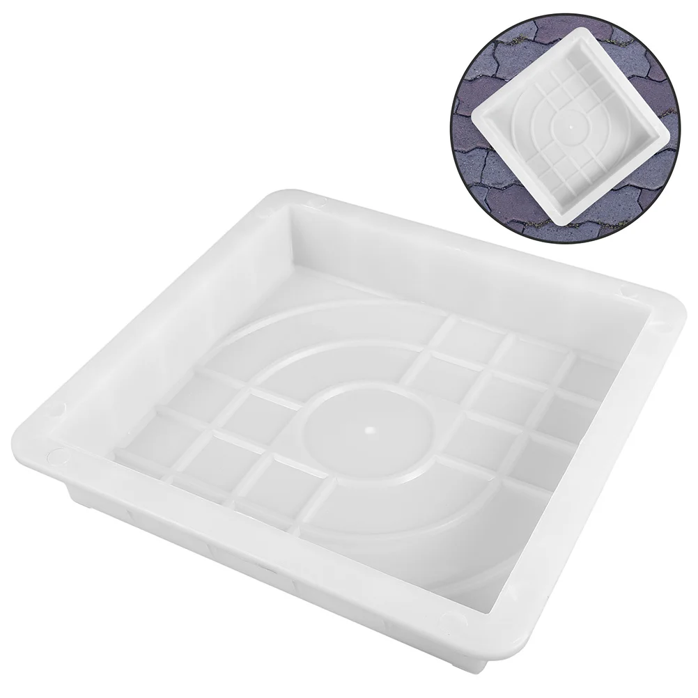

2Pcs Paving Molds for Concrete DIY Backyard Patio Pathway Mold Brick Walkway Paver Form Garden Driveway Concrete