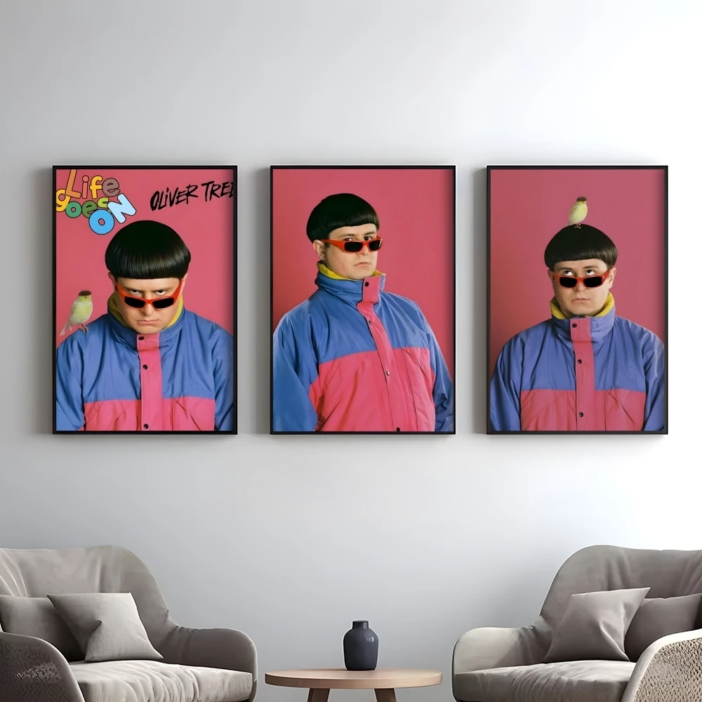 American Singer O-Oliver Tree Poster Elegant And Affordable Wall Art Stickers For Dormitory Living Room And Bedroom Spaces