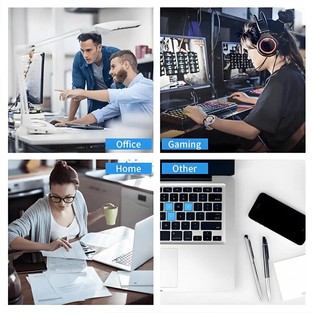 Cute Cartoon Brown Raccoon Mouse Pad Large Computer Office Game Table Mats XXL 90x40 Rubber Non-slip Keyboard Mat Long Desk Pads