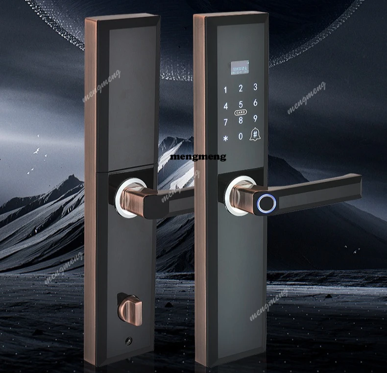 Factory direct fingerprint lock Smart door lock Wholesale Household anti-theft door Electronic password lock