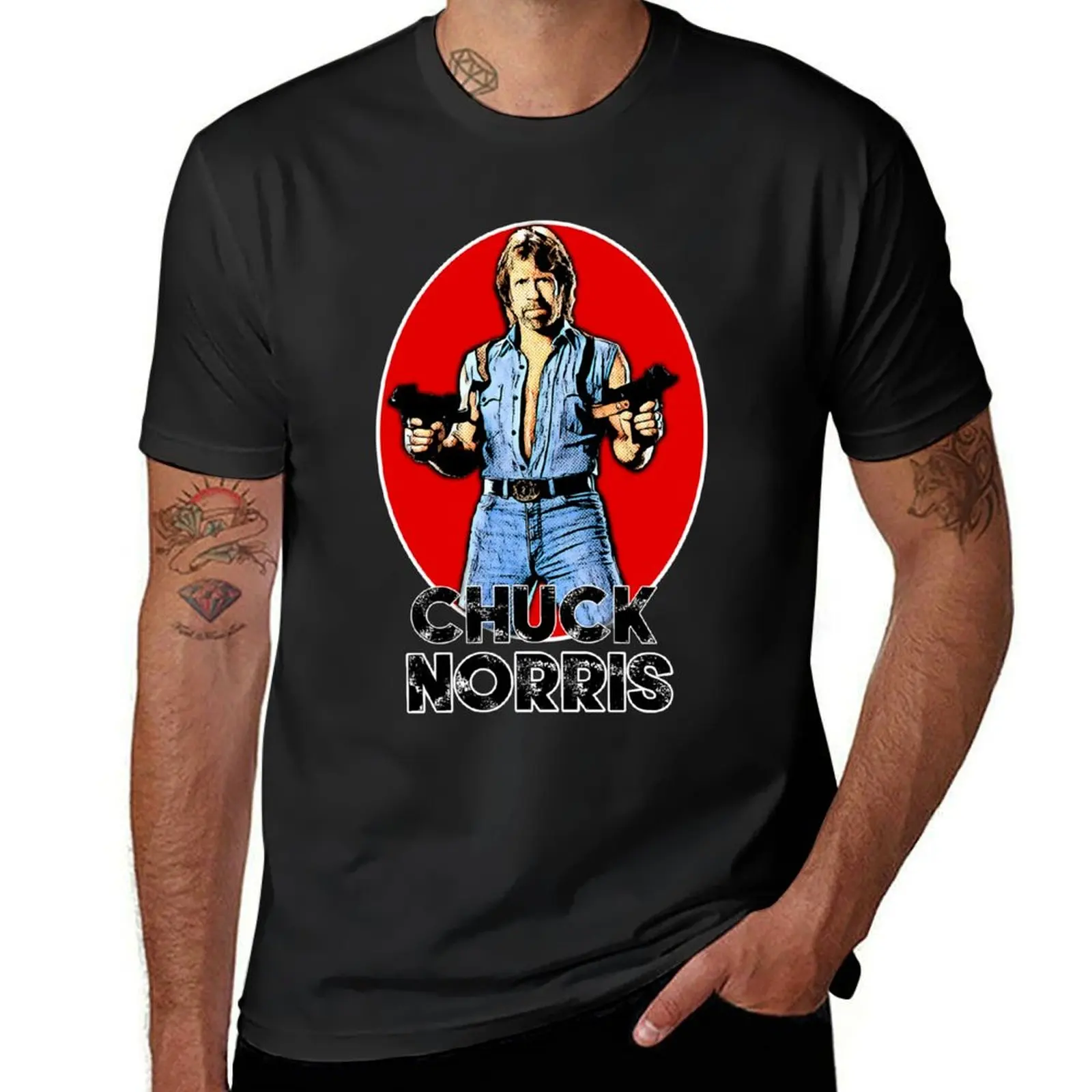 Good Teach Martial Arts Passing Training Chuck Norris Classic Music Fans T-Shirt cute clothes kawaii clothes Men's t-shirt