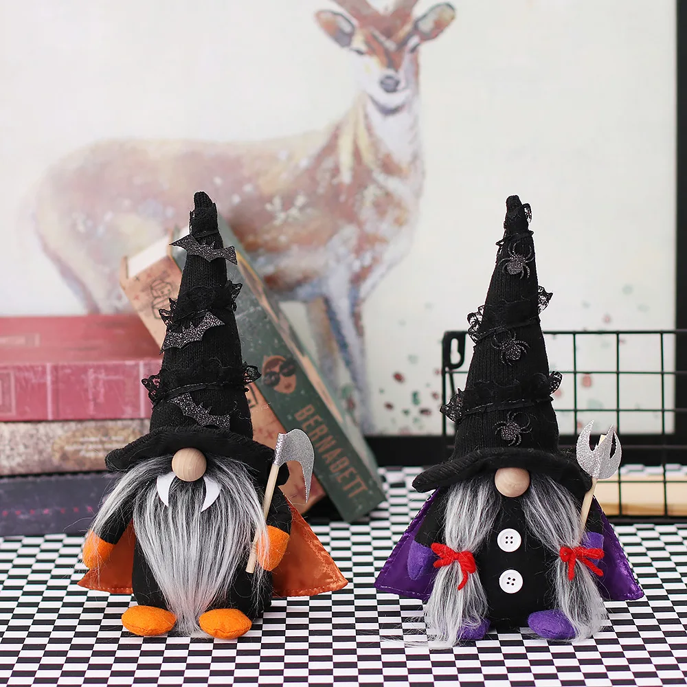 

Halloween Home Decoration Cartoon Funny Doll Ornament Cute Dwarf Doll Party Decoration