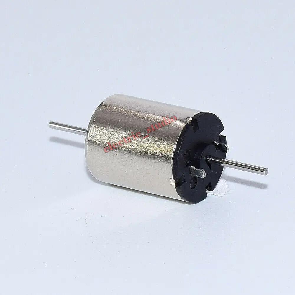 1215 12mm*15mm Coreless Motor Dual Axis DC6V-12V 17000RPM High Speed Strong Magnetic for RC Rail Train Drone Remote Control Toys