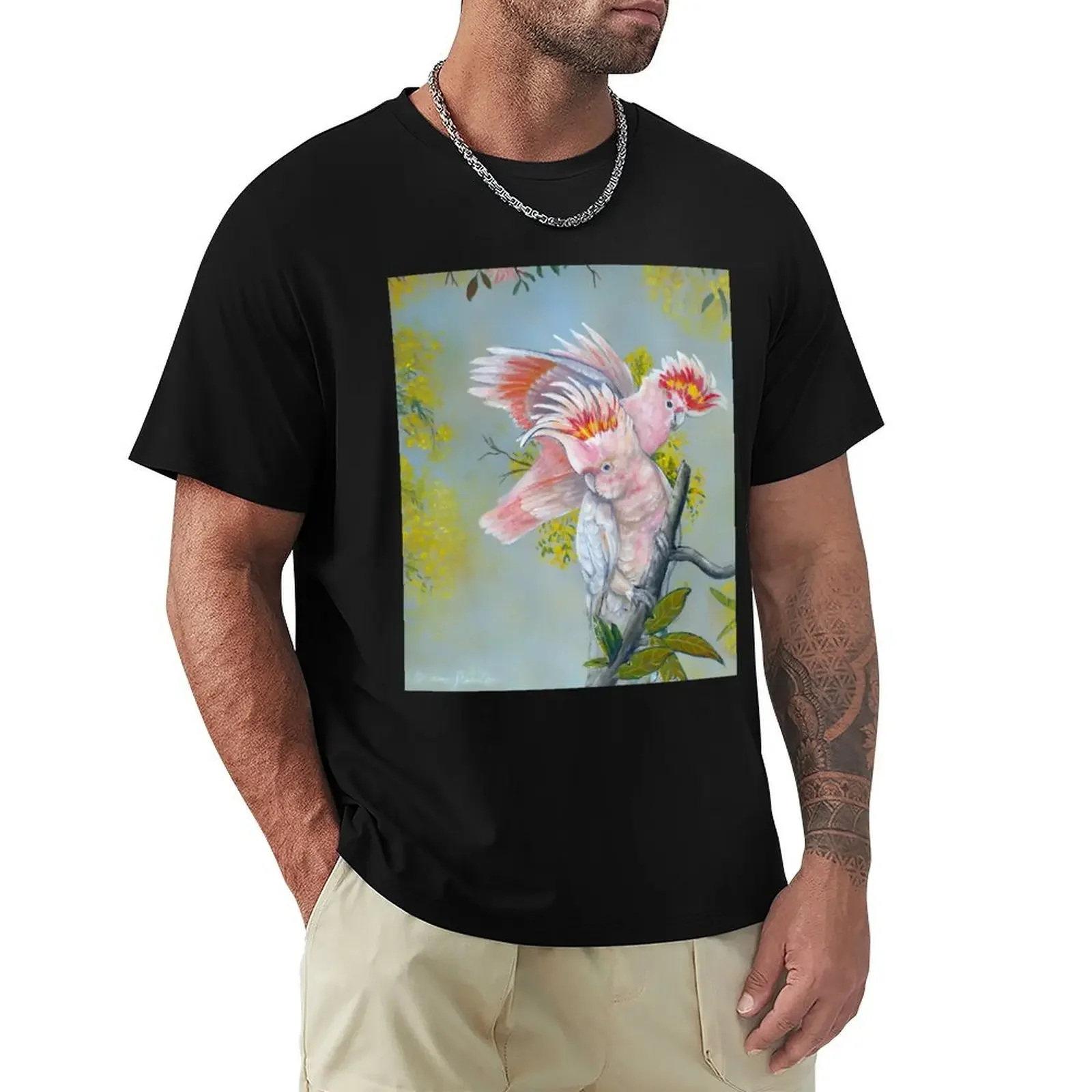 

MAJOR MITCHELL T-Shirt boys animal print vintage graphic tee korean fashion mens big and tall t shirts