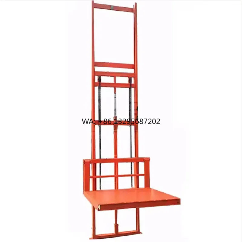 

Wholesale Work Platform Lifts Single Guide Rails Cargo Lift Hydraulic Cargo Elevator Freight Elevator