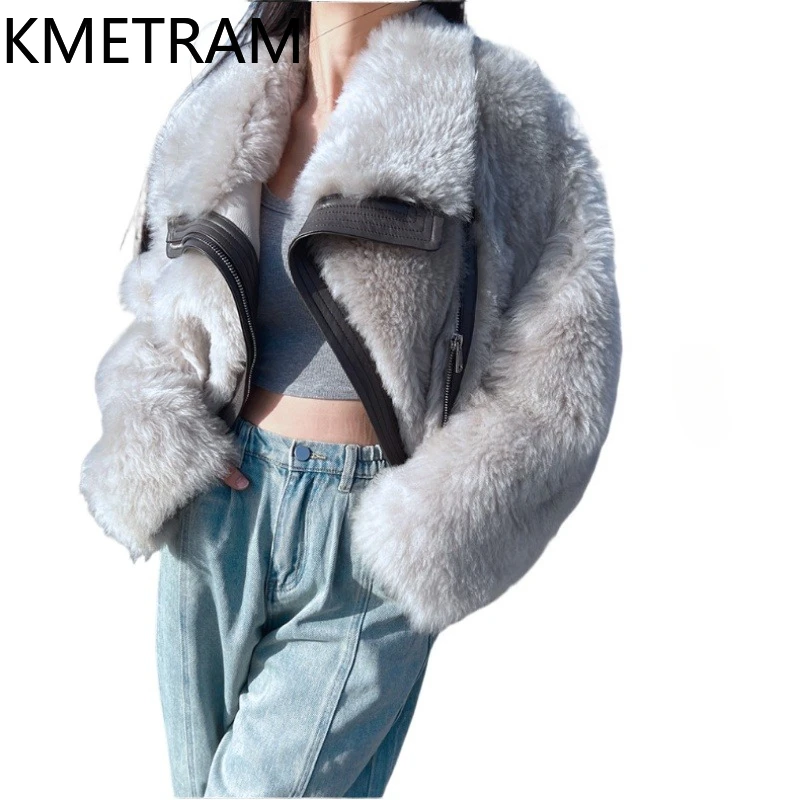 

Natural Tuscany Wool Sheepskin Double Faced Fur Jacket Women Fashion Real Fur Coat Winter Woman Clothing 2025 шуба женская