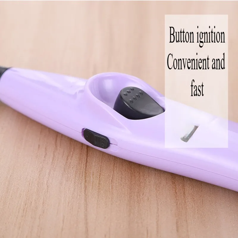 Gas Lighter Outdoor Camping BBQ Ignition Gun High Flame Smoking Accessories Gas Stove Cigarette Lighters and Home Kitchen Tools