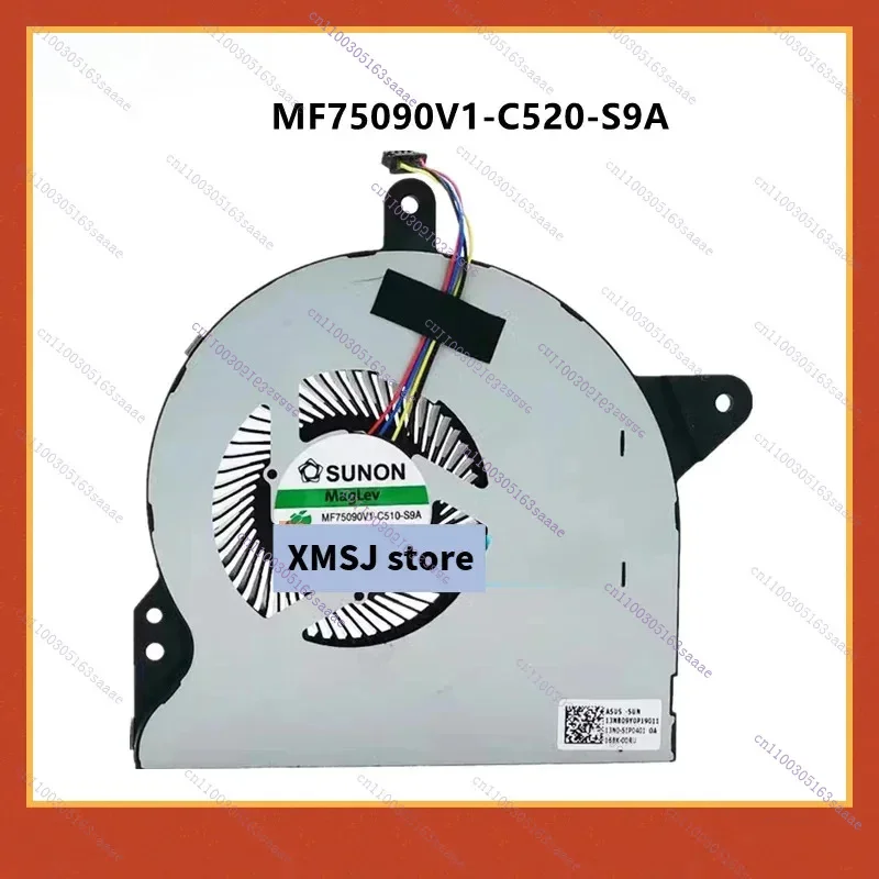 13NB09Y0P18011 13NB09Y0P19011 ventilador enfriador de CPU/GPU para portátil Asus ROG G752 G752VY/VT/VL GFX72VT MF75090V1-C510-S9A C520 10mm nuevo