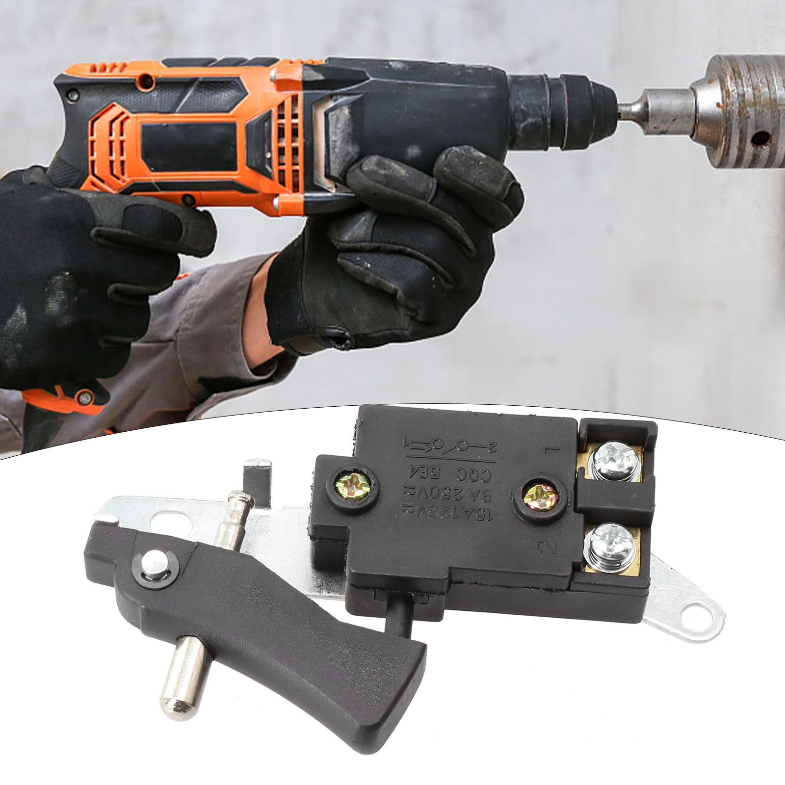

Replacement Part Speed Control Switch Trigger Switch Home Workshop Equipment Electric Pick Replace Damaged Accessories