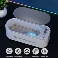 High Frequency Ultrasonic Clean Timing Ultrasonic Glasses Cleaning Ultrasound Jewelry Cleaner Machine for Jewelr and Toothbrush
