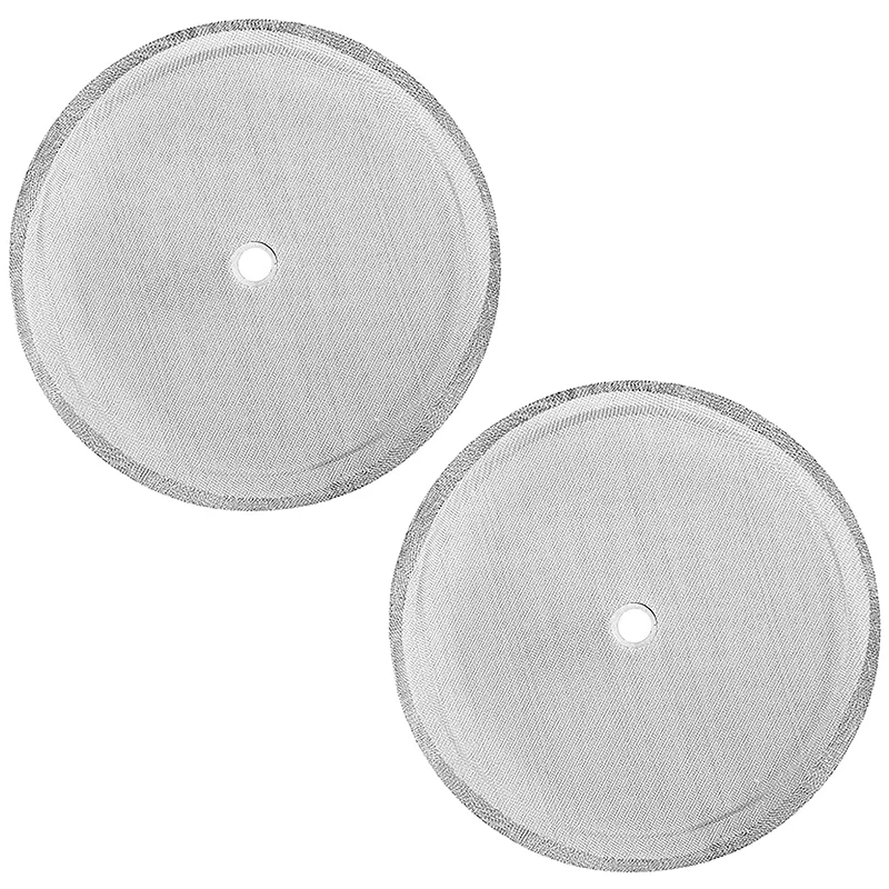 2 Packs French Press Replacement Filters Mesh Screen Perfect for 34 OZ,8 Cup French Press