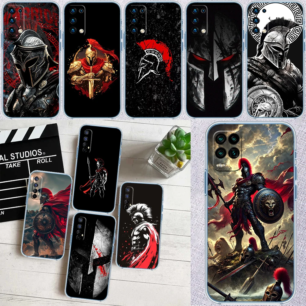 Funda de teléfono AR72 Spartan Warrior para LG K22 K30 K40 K40S K41 K42 K50 K50S K51 K51S K52 K61 K62 K71 K92 Q60 Q61 V40 V50 V60