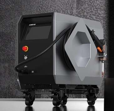 

Лазерный сварочный аппарат Hrlaser A3MD40 ручной - компактная система воздушного охлаждения Huanri для ремонта металла на месте