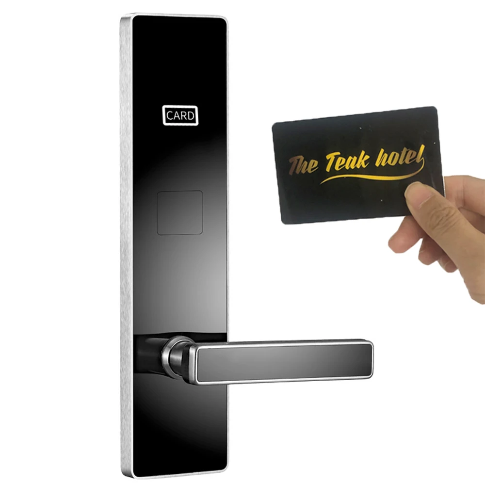 Electronic Smart Security Hotel Door Lock with RFID Card Key PC Software Management System