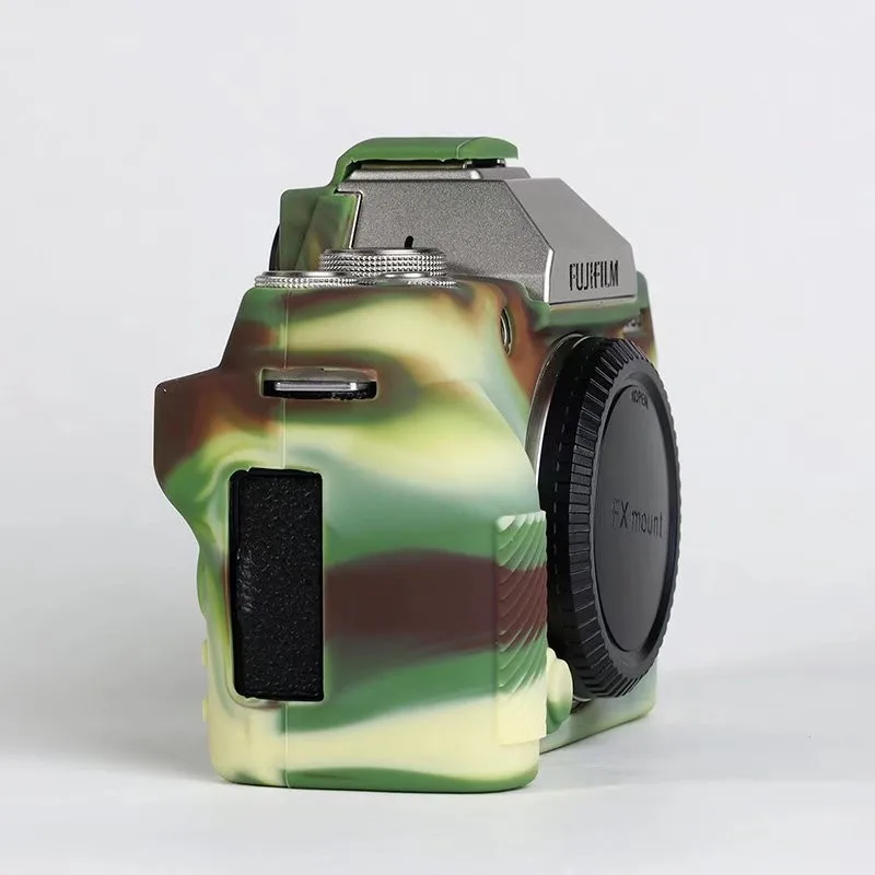 Funda protectora de silicona para cámara Fujifilm x-t200 xt200, carcasa de goma para cámara sin espejo, bolsa protectora suave