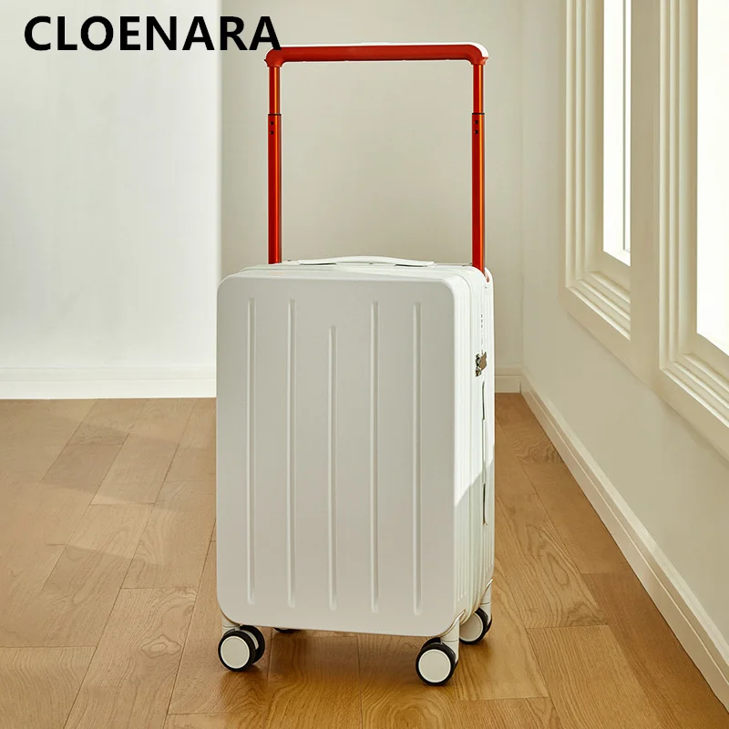 COLENARA 20"22"24"26" Inch The New Suitcase Men's Large-capacity Boarding Box Trolley Bags for Women with Wheels Rolling Luggage