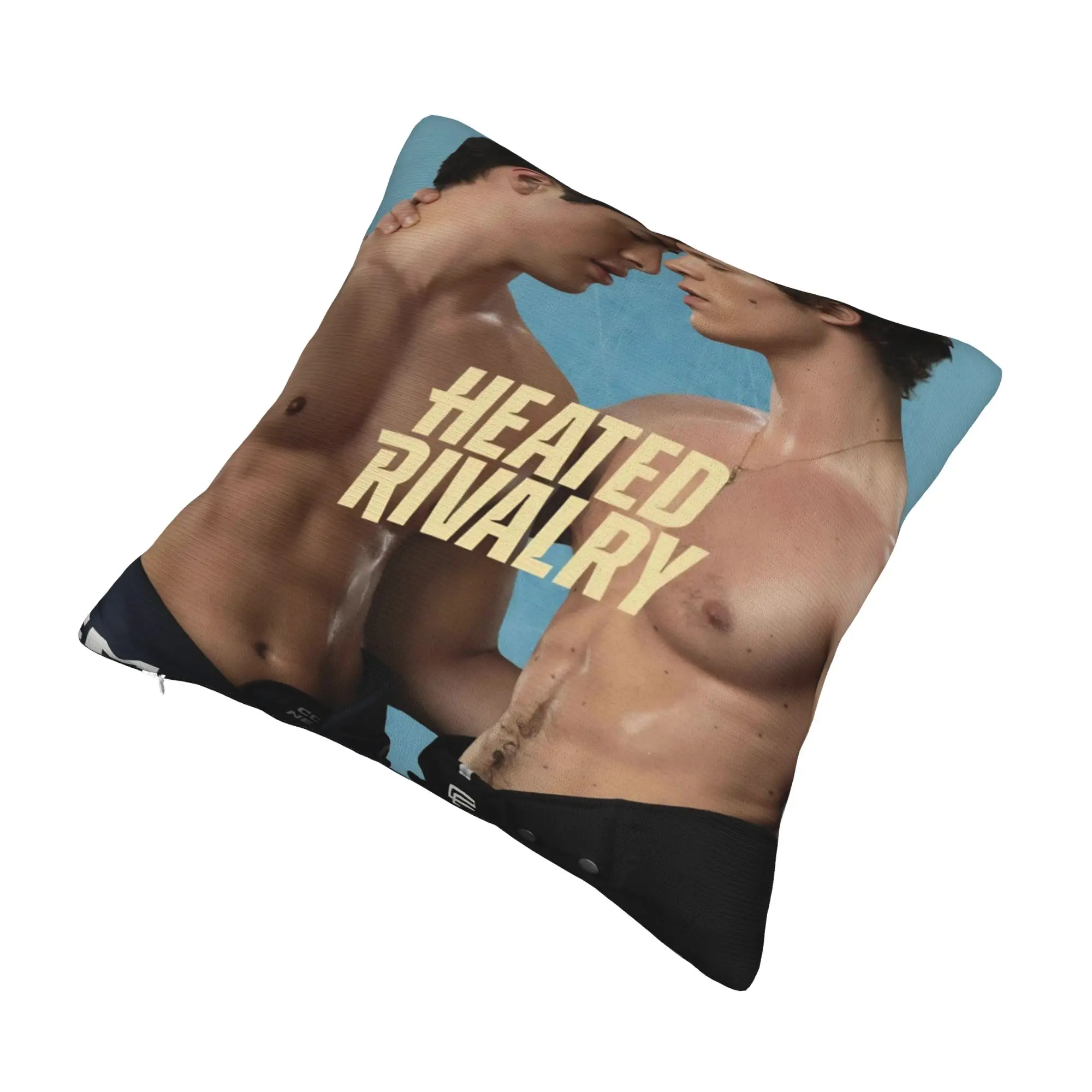 Heated Rivalry Humorous Pillowcase Printed Cushion Cover Decor Hollander and Ilya Rozanov Pillow Case Cover Home Multi Size