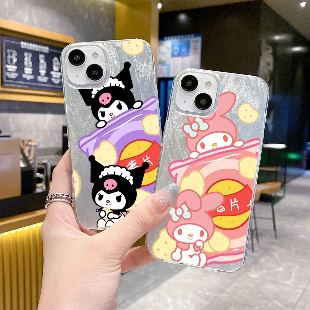 Etui na telefon Hello Kitty Kuromi Melody Cinnamoroll do OPPO REALME 13 12 11 10 9I 8 8I 7 7I 6 5 5I S PRO PLUS LITE 5G