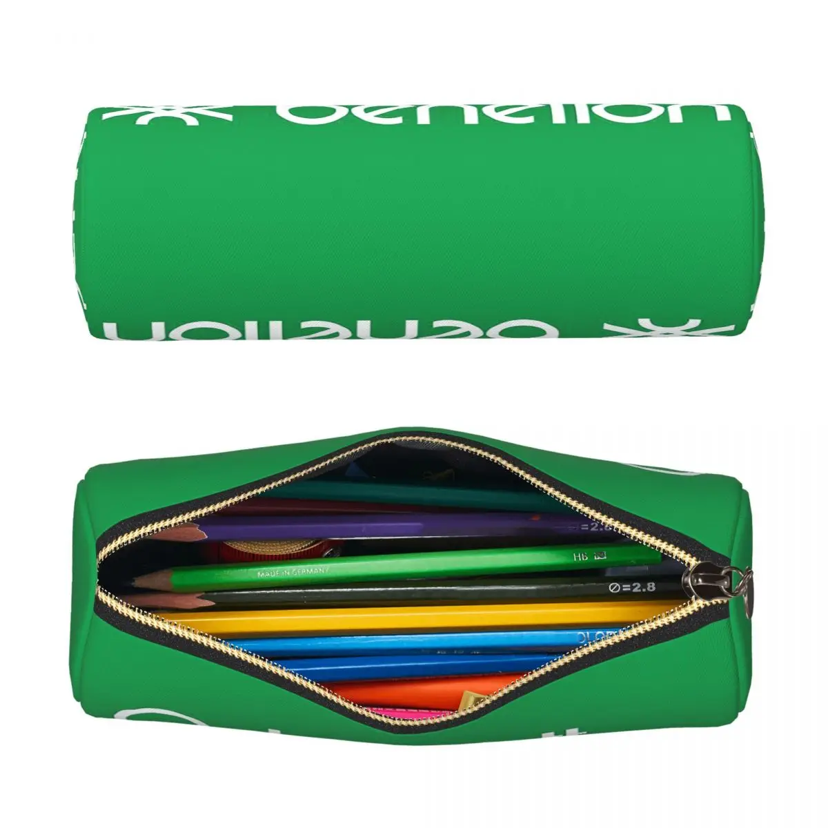United Colors Of Benetton Pencil Cases Pen Holder Cylinder Pen Box Pencil Bag for Boys Girls Gifts view 3