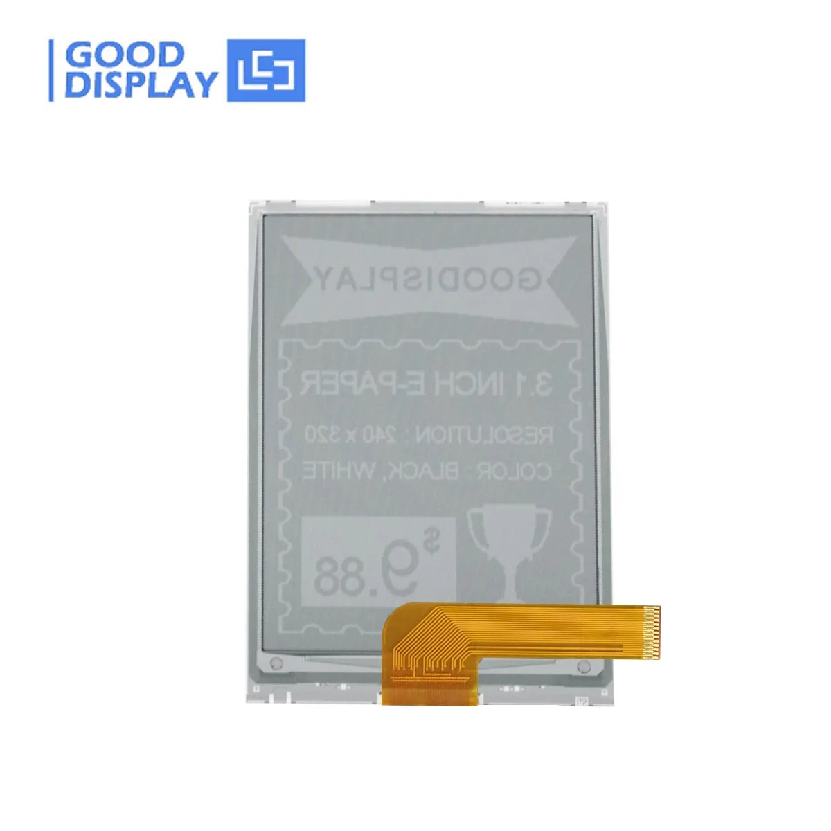 3.1 Inch 320x240 SPI E-Paper-Display EPD Panel Partial refresh, GDEQ031T10