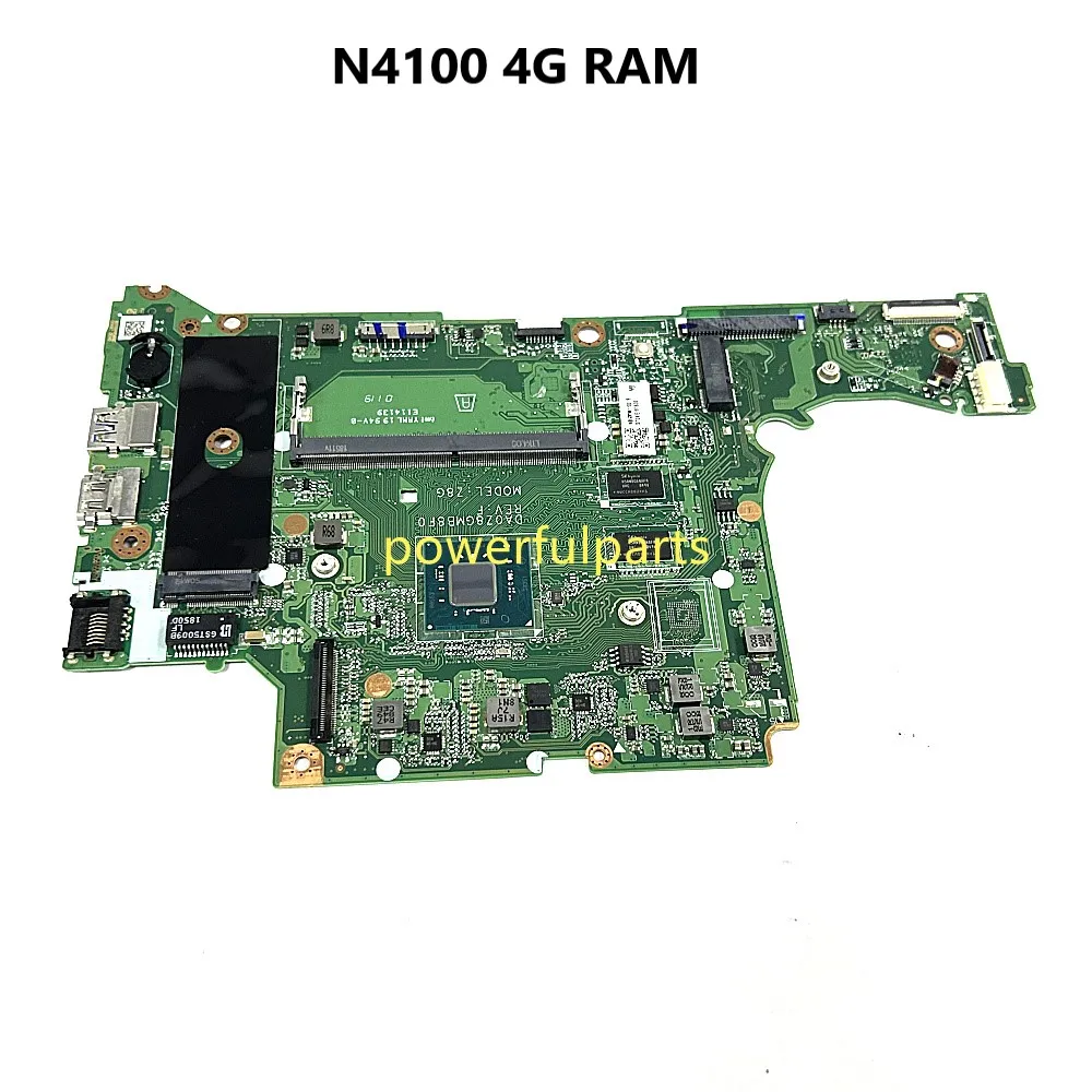 

For Acer Aspire A315-32 Motherboard DA0Z8GMB8E0 DA0Z8GMB8F0 DA0Z8GMB8D0 NBGYW11001 N4100 CPU 4G RAM Working Good