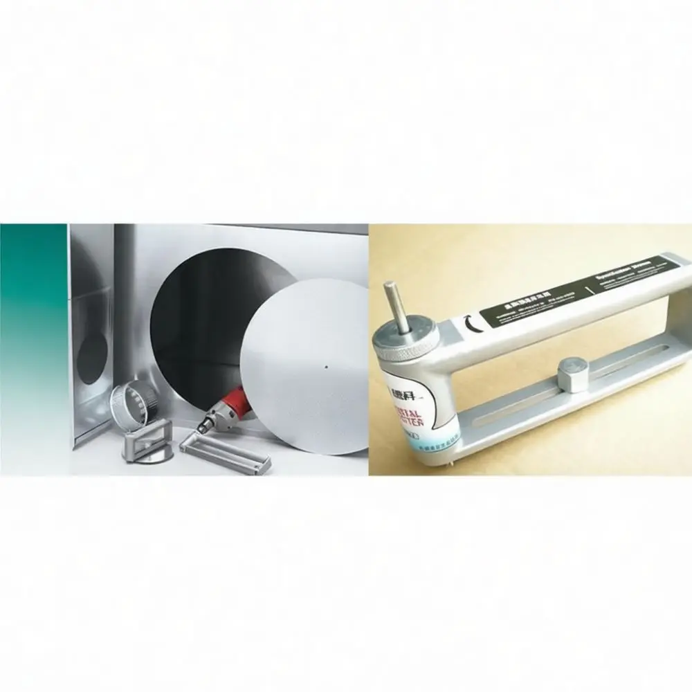 Adjustable Circular Drill Cutter 55 To 305mm For HVAC Ducting Ventilation Sheet Metal Sandwich Panel Drilling