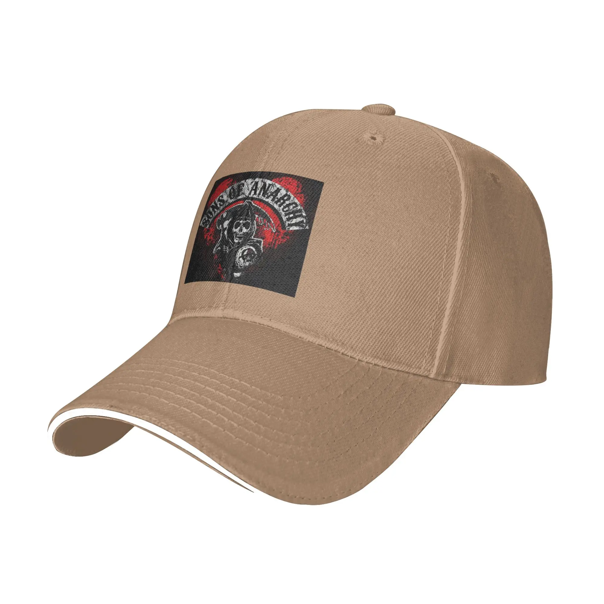 Sons Of Anarchy Samcro Whiskey Cap Casual Baseball Caps Adjustable Hat Hip Hop Summer Unisex Baseball Hats Customizable