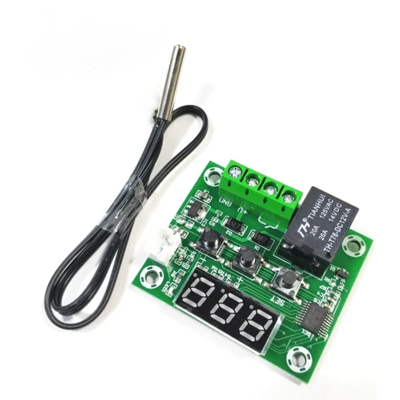 Temperature Controller W1209 Thermostat Incubation Thermostat Temperature Control Switch Digital 12V Heat Cool Control