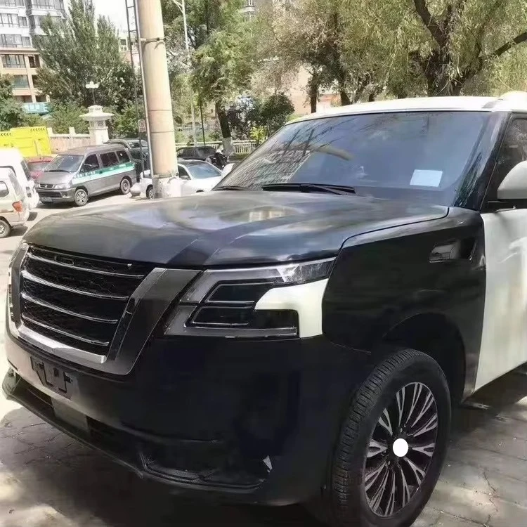 قطع غيار السيارات 2022 البلاتين ترقية عدة RSS نمط طقم الجسم تحويل الوفير الجبهة مصبغة طقم الجسم Y62 #4