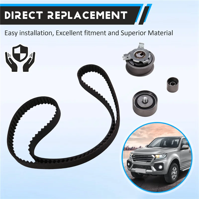 

A20K-Car Timing Repair Kit Timing Belt Timing Tensioner 1604000XED61 For Great Wall GWM POER WINGLE 7 Diesel Engine GW4D20M