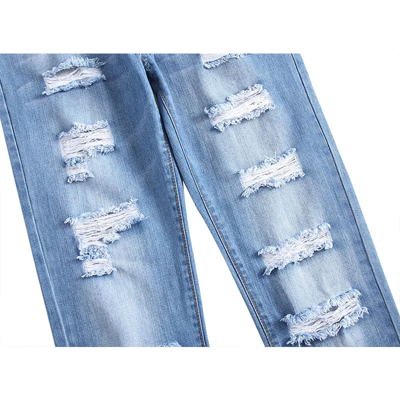 2024 nuovi marchi di Jeans da uomo Jeans dritti da uomo con foro per cerniera Streetwear pantaloni Casual pantaloni in Denim Pantalones Hombre Y2K abbigliamento