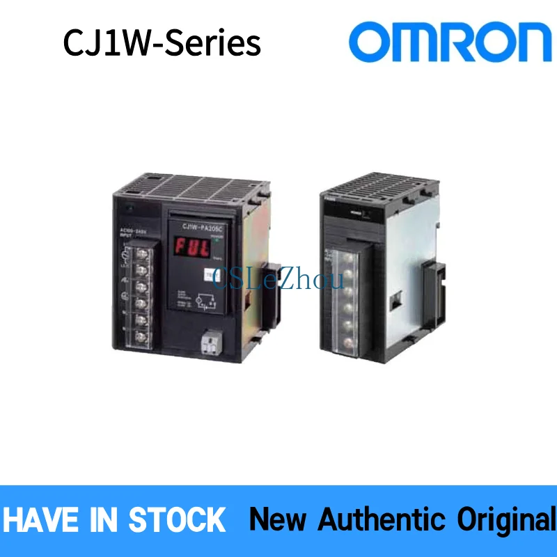 OMRON CJ1W Series PLC Modules Power Supply Unit PA202 PA205R PA205C PD025 PD022 TER01 CLK23 for Industrial Automation Control