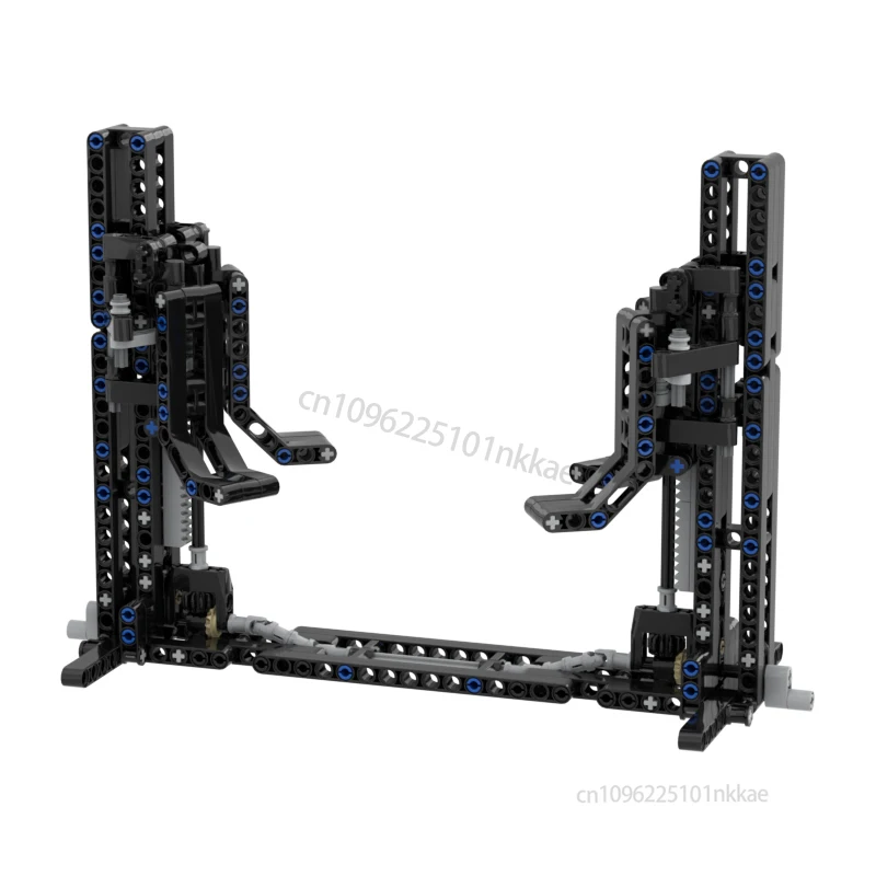 307PCS MOC Technical Car Lift Building Blocks Compatible 1:12 Model Set High-Tech Assembly Bricks Educational Kid Toy Boy Gifts
