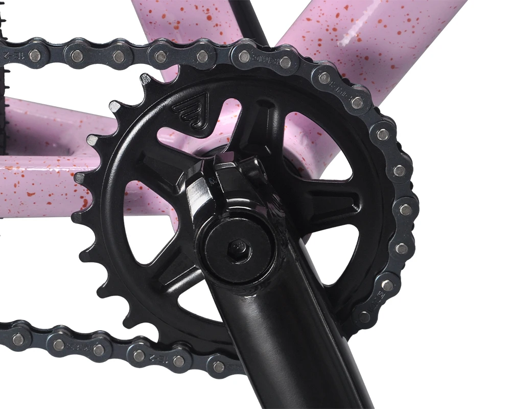 Funsea EU BMX Sprocket 25T Bike Star Stahlkettenblatt für 19mm Achse 3-teilige Kurbel Fahrradzubehör für MID Kettenblatt BB-Stangen – Detail 6
