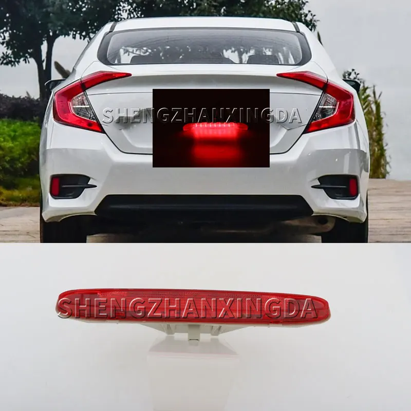 Suitable for Honda 10Th Generation Civic High Brake Light Led Rear Middle Brake Light Parking Finger Warning Light