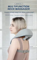 Heated Neck Massage Relaxer Dredge Kneading Smart Electric 9