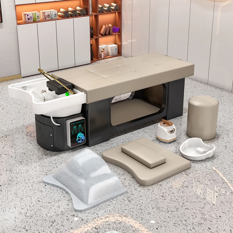 

Фумигация тайского шампуня кровать терапия освещение постоянной температуры для мытья волос стулья для салона оборудование MQ50SC